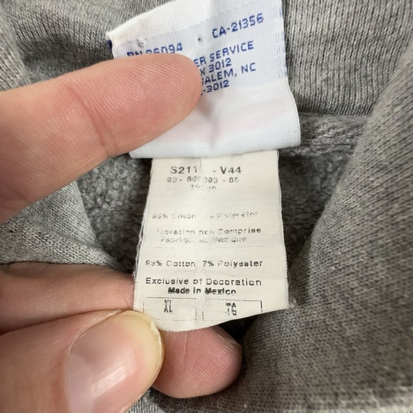 Stanford University Hoodie Mens Sz XL Champion Gray Pullover College Sweatshirt - Picture 8 of 8